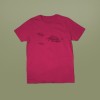 T-Shirt Schildkröte Kinder Raspberry
